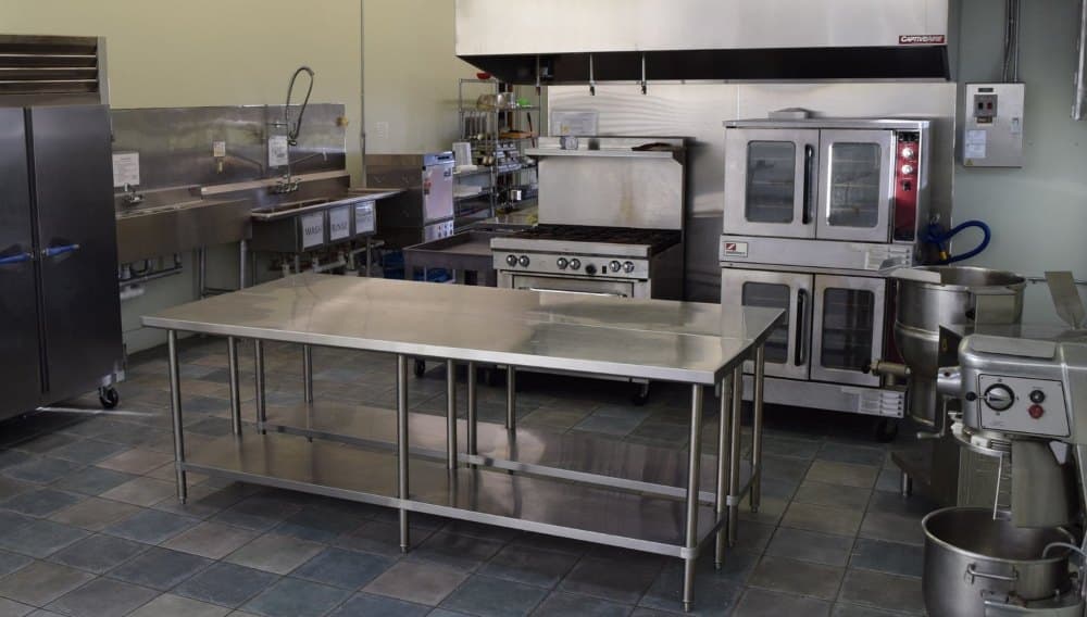 Commercial kitchen installation